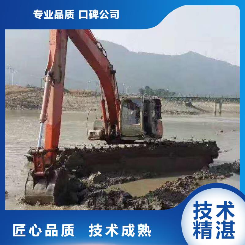 水陆挖掘机水挖出租免费咨询技术成熟