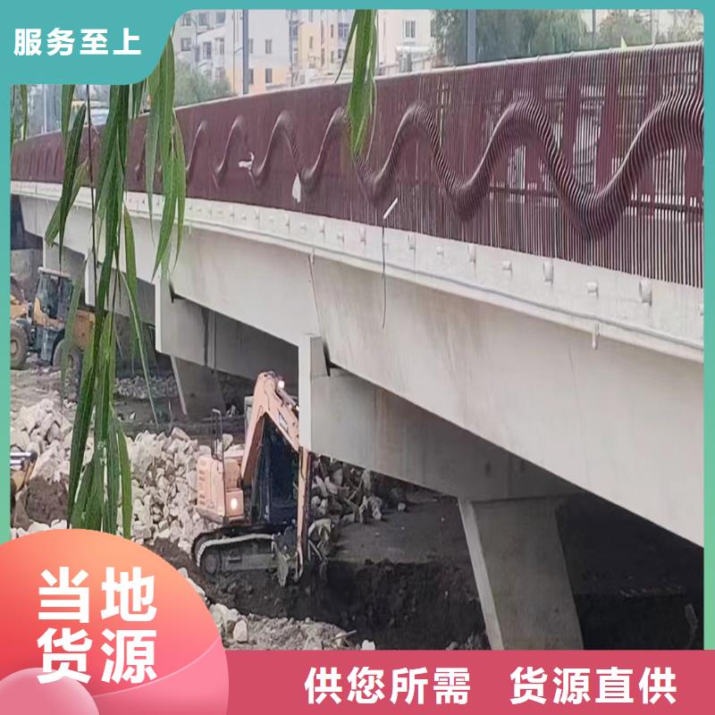 Q355B桥梁景观护栏安装质优价廉桥梁防撞护栏本地服务商