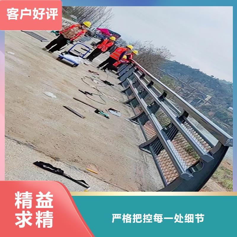 Q355B桥梁防撞护栏厂家实拍展现桥梁栏杆免费询价