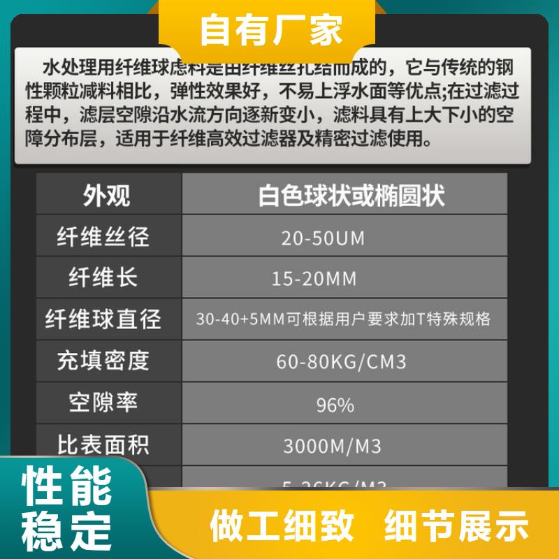 【纤维球液面覆盖球不只是质量好】选择大厂家省事省心