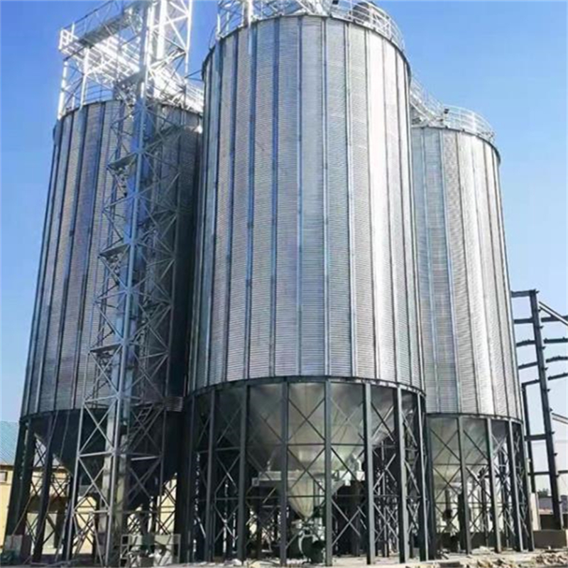 装配式锥底镀锌钢板仓施工聊城裕盛钢板仓