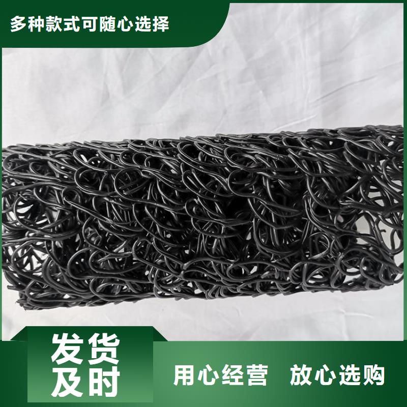 塑料盲沟网格布热销产品厂家拥有先进的设备