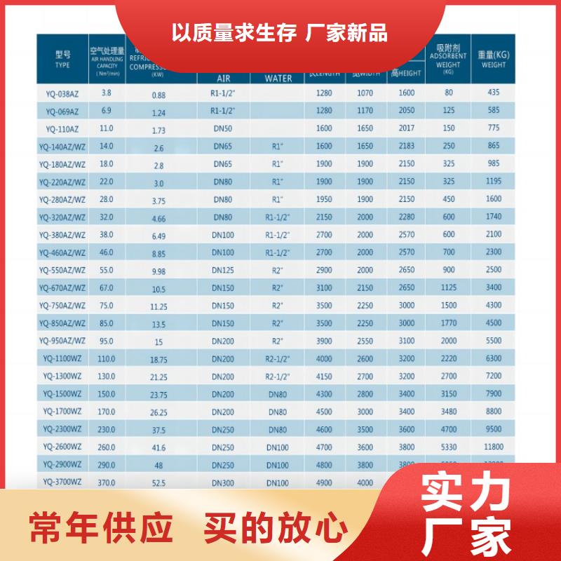 吸附式干燥机空压机维修保养厂家品控严格当地生产商