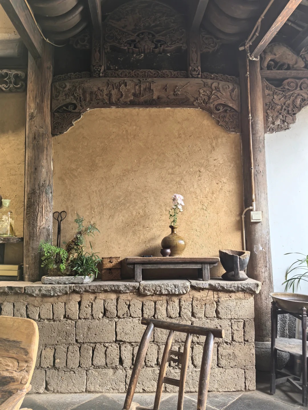 断层仿泥巴墙涂料多少钱#夯土墙面漆#仿泥巴墙涂料#稻草漆厂家