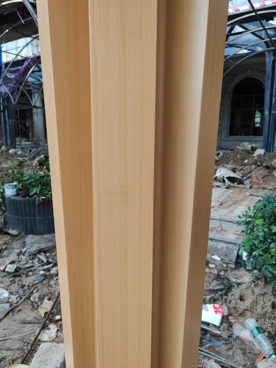 方钢圆管木纹漆施工多少钱