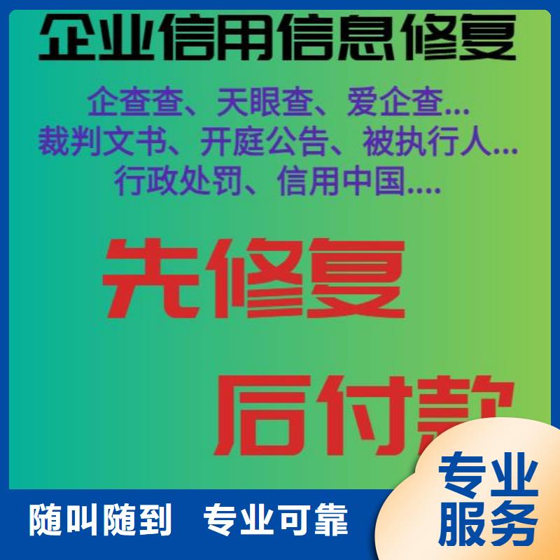 修复天眼查裁判文书清除多年行业经验附近生产厂家