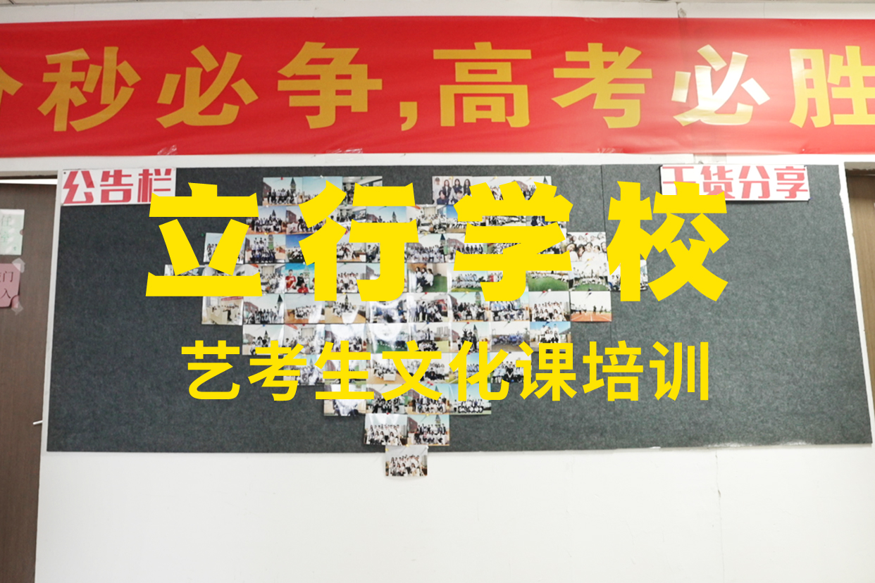 艺术生文化课培训学校小班制的