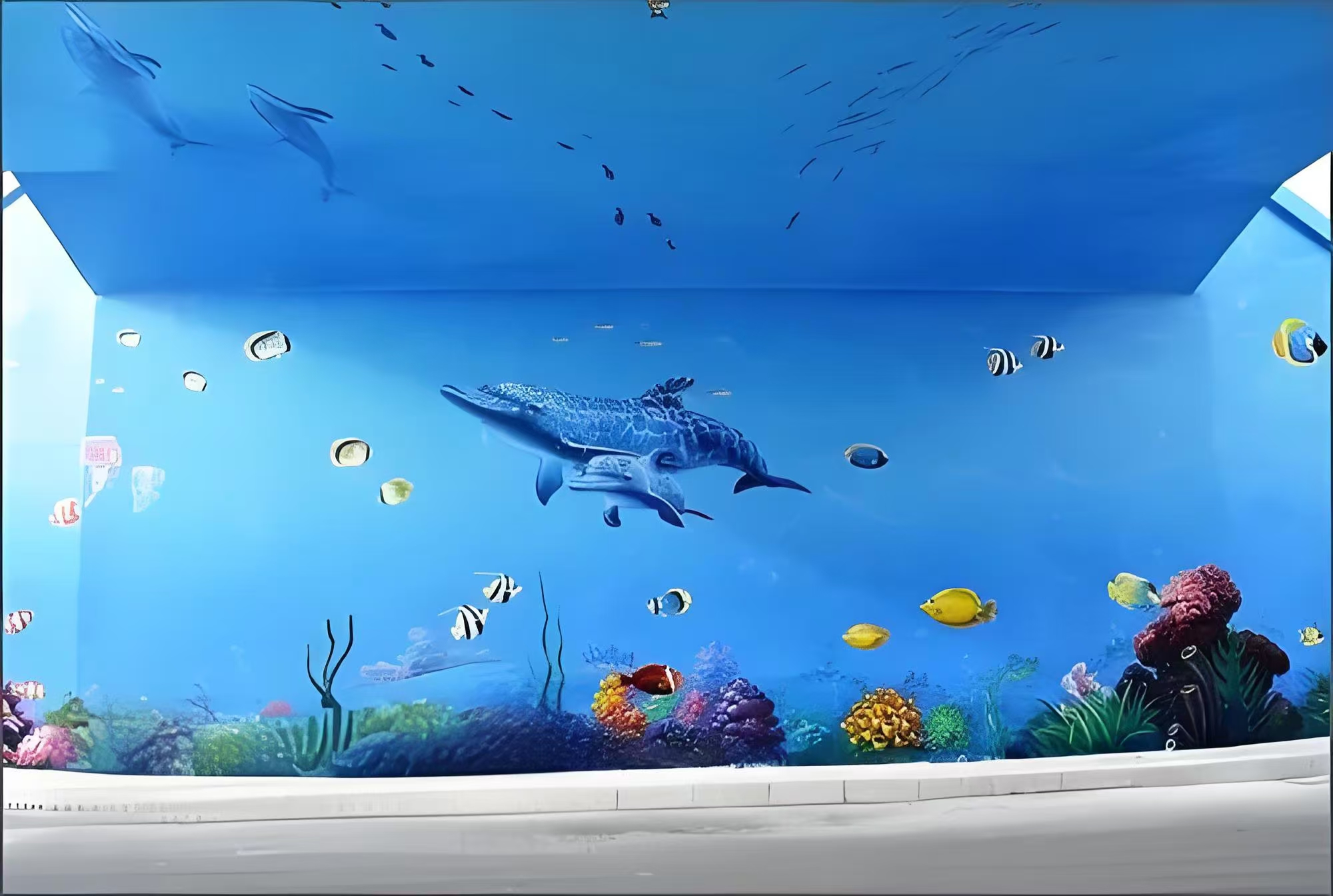 外墙彩绘手绘壁画工作室
