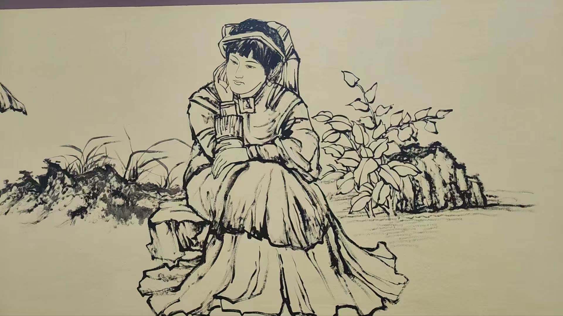 重庆开县美丽乡村彩绘手绘壁画艺术创作讲究信誉