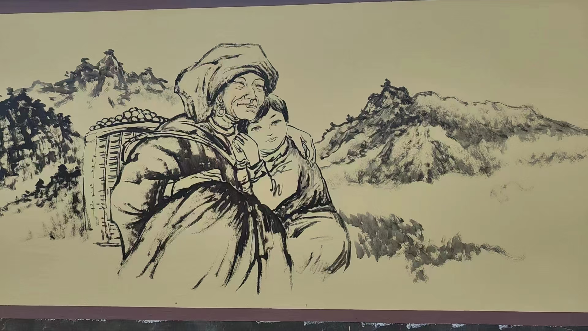 美丽乡村振兴彩绘墙绘公司