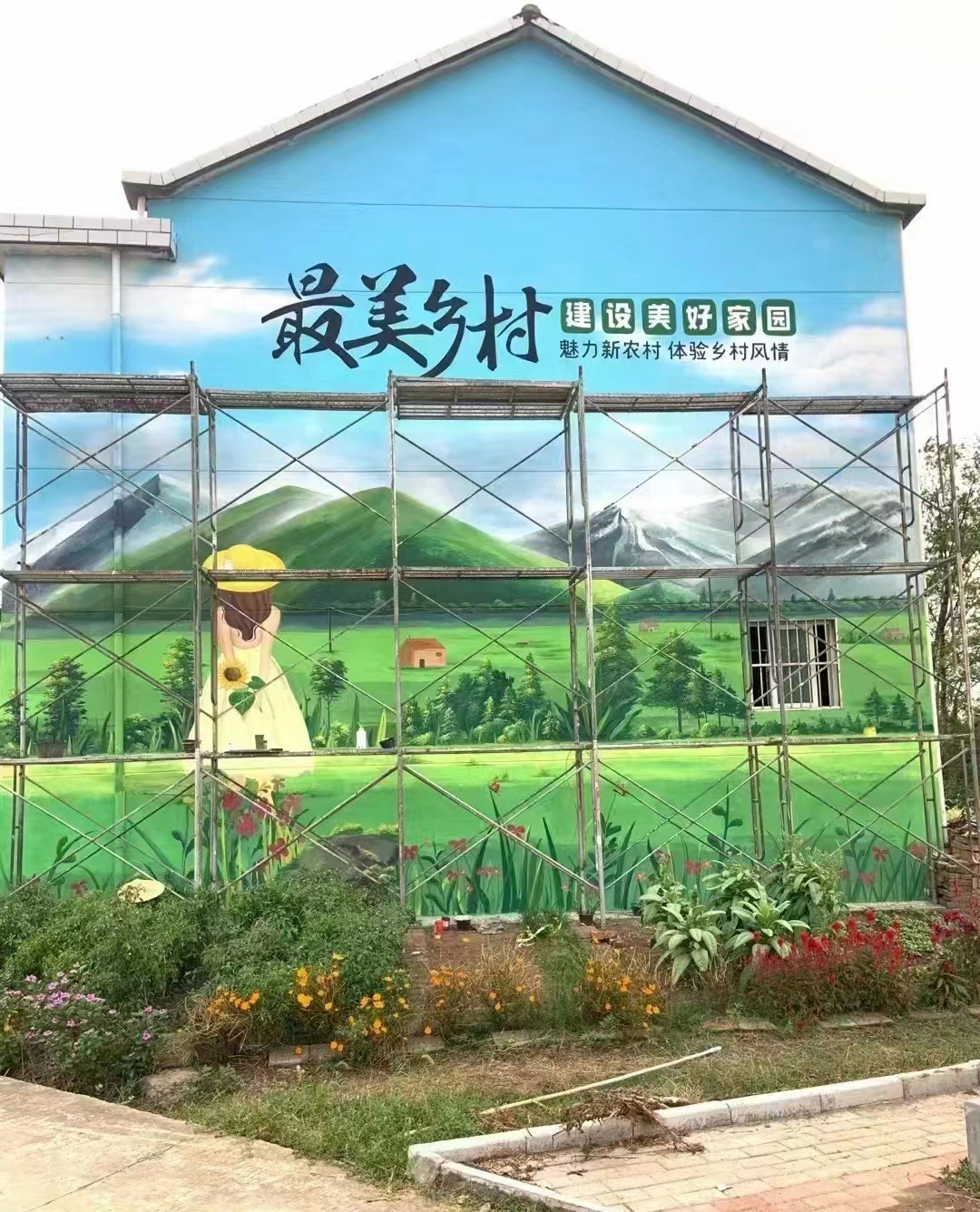 手绘墙彩绘壁画专业公司