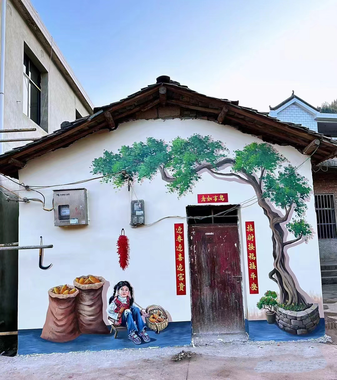 幼儿园彩绘手绘墙绘画创作团队