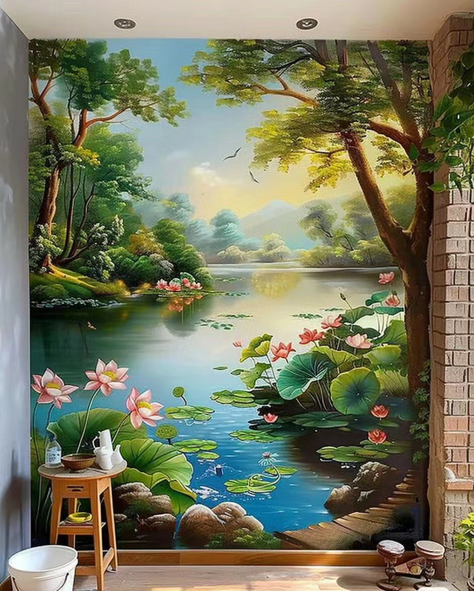 壁画彩绘手绘涂鸦绘画工作室