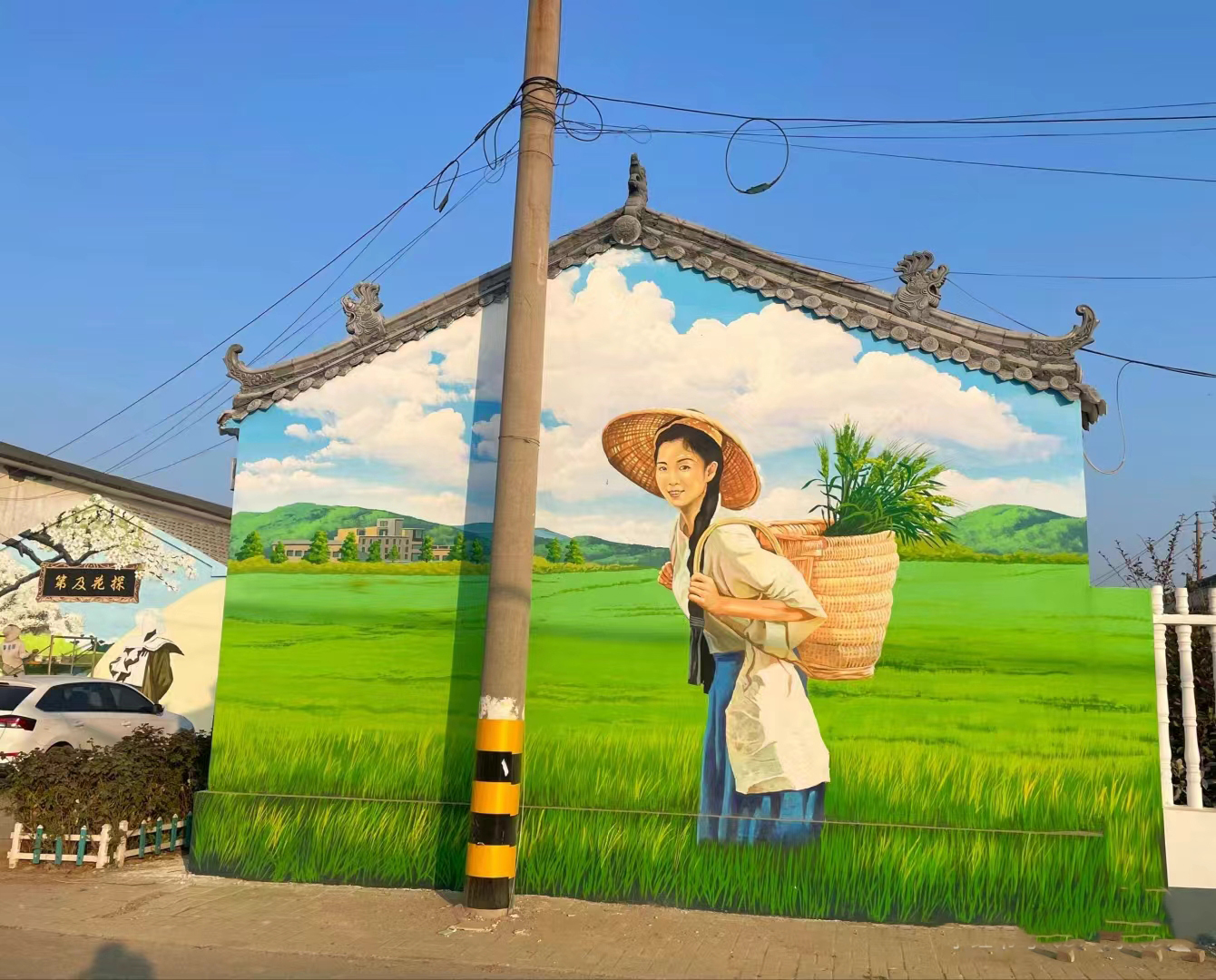 南京江浦文化墙彩绘手绘墙绘画公司