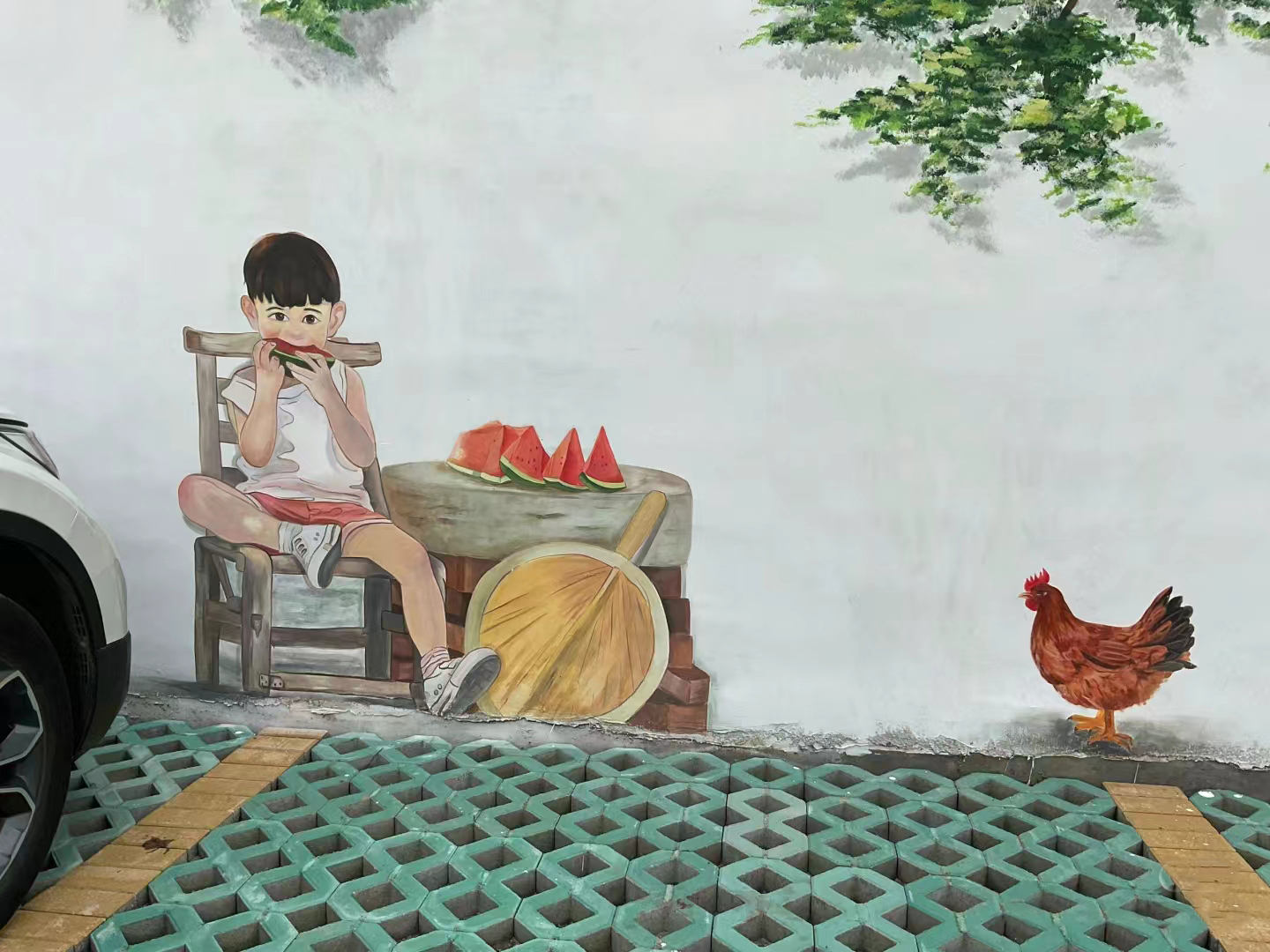 墙绘壁画墙体彩绘涂鸦团队