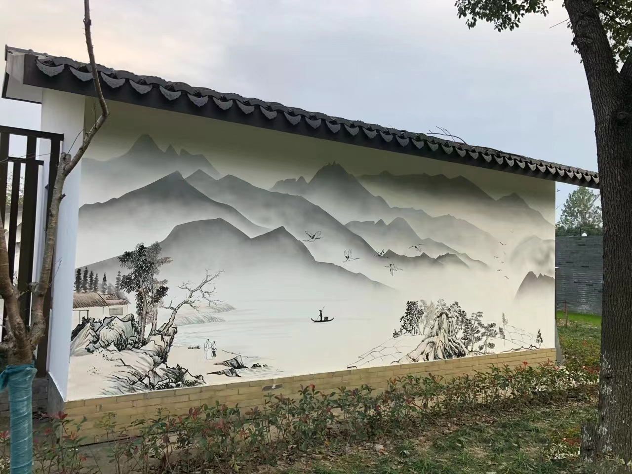 美丽乡村振兴彩绘墙绘工作室