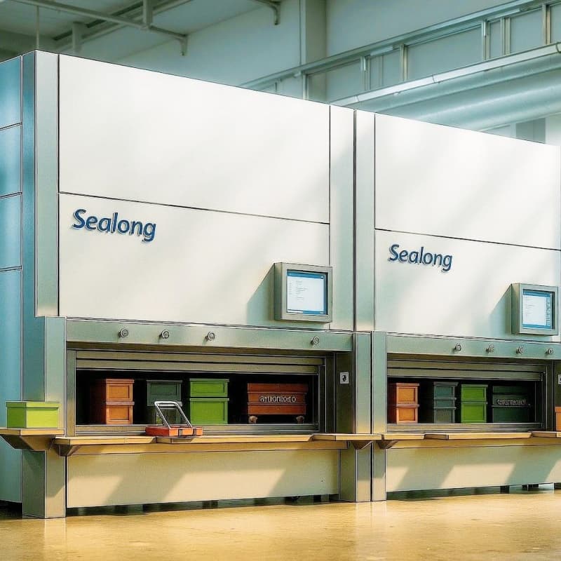 布草模块组合分拣柜产线团队星龙