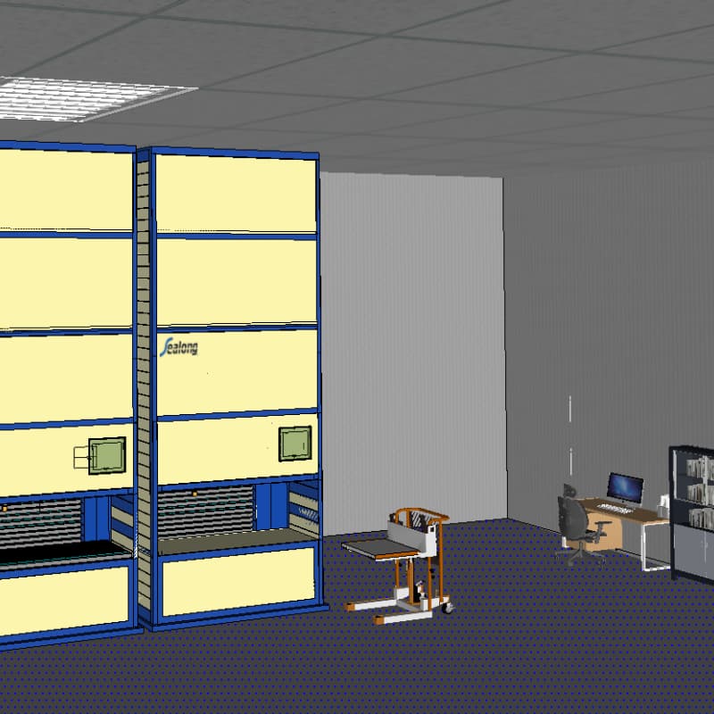 户外楼层升降柜（连电梯也省了）星龙牌