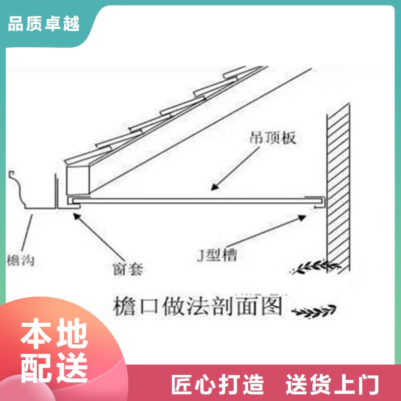 金属落水系统PVC成品天沟一致好评产品质量无忧